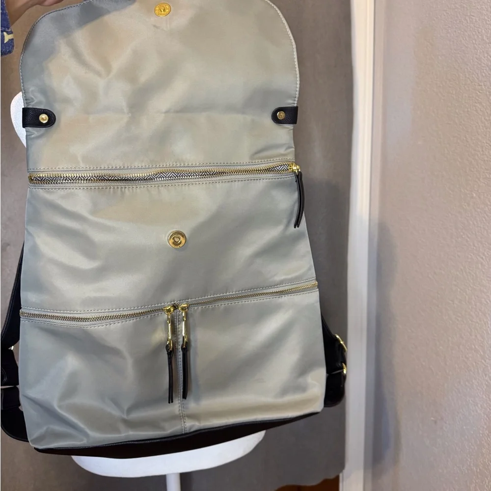 Steve Madden Gray and Black Backpack Minimalist Design. Excellent Condition.